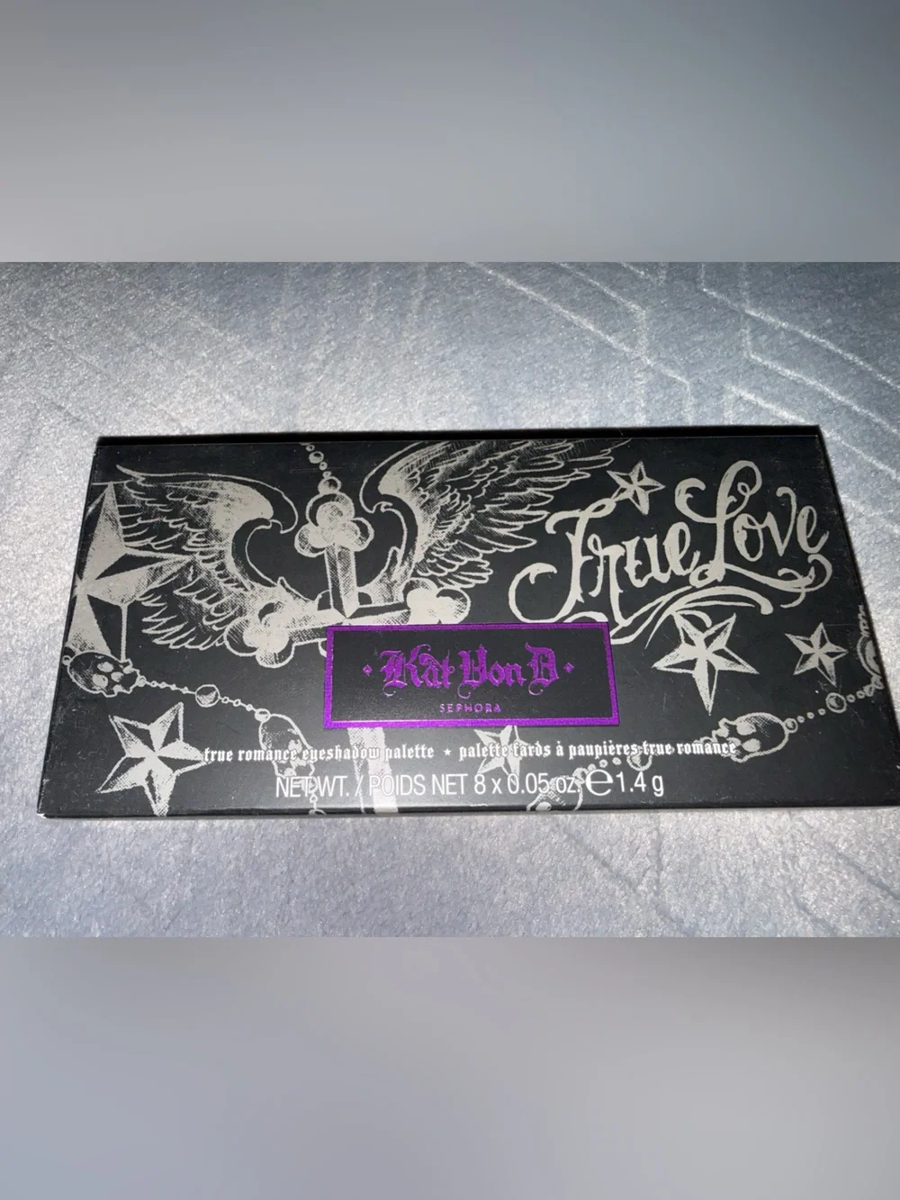 Kat Von D Black and Purple True Romance Eyeshadow Palette